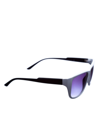 Ανδρικά Γυαλιά, Γυαλιά γυαλιά λευκά με μαύρο UNISEX - Kalapod.gr